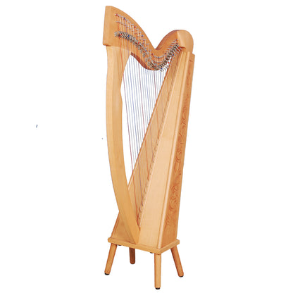 29 Strings Trinity Harp Beechwood Muzikkon