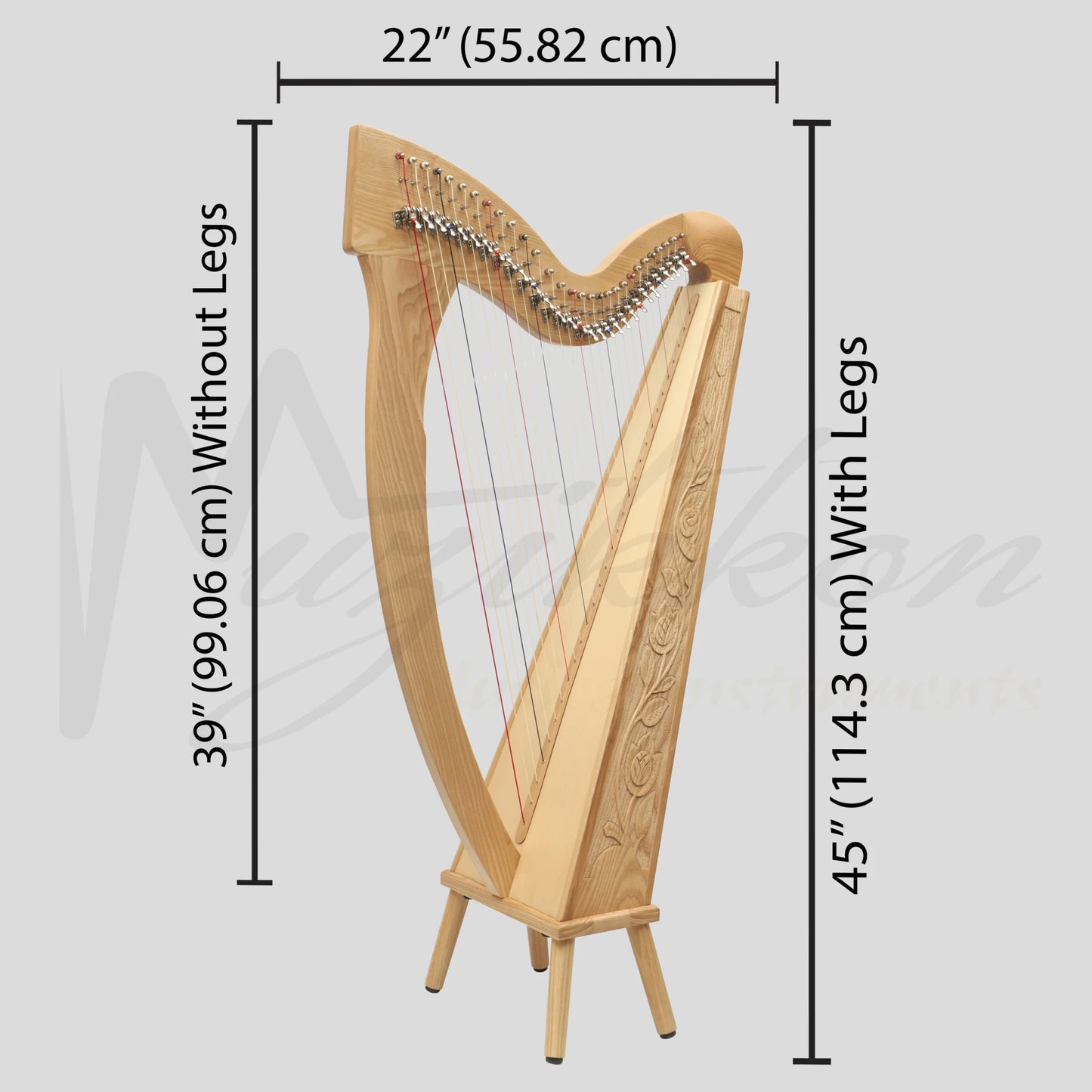 29 String Trinity Harp