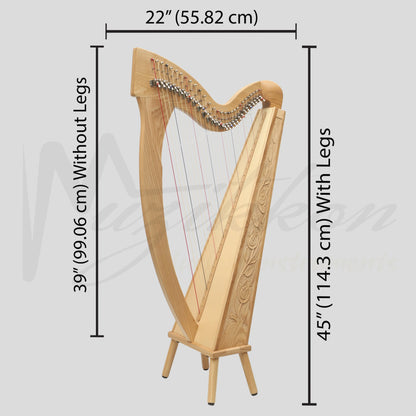 29 String Trinity Harp