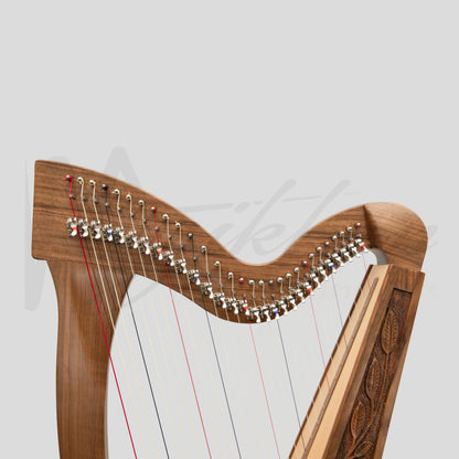 Tri String Harp 29 String Trinity Harp, Celtic Lever Harp – Muzikkon