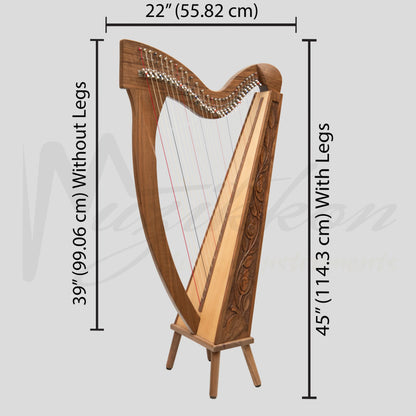 29 String Trinity Harp
