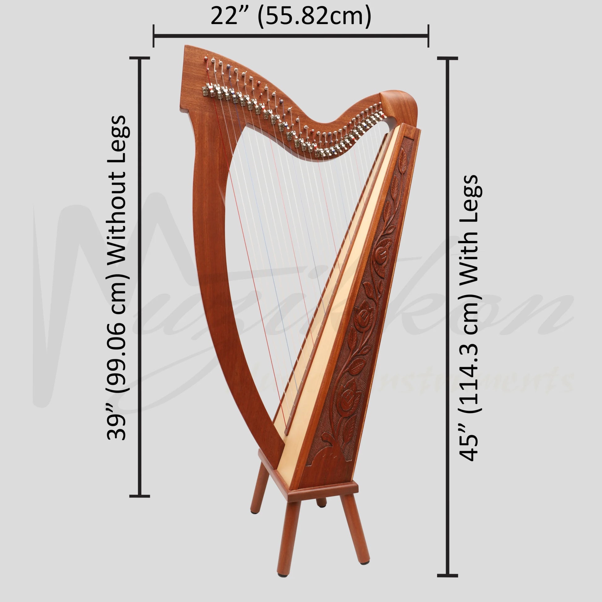 29 String Trinity Harp