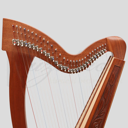 Tri String Harp 29 String Trinity Harp, Celtic Lever Harp – Muzikkon