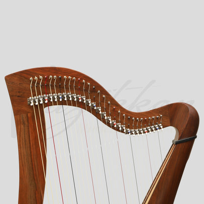 29 Strings McHugh Harp Round Back