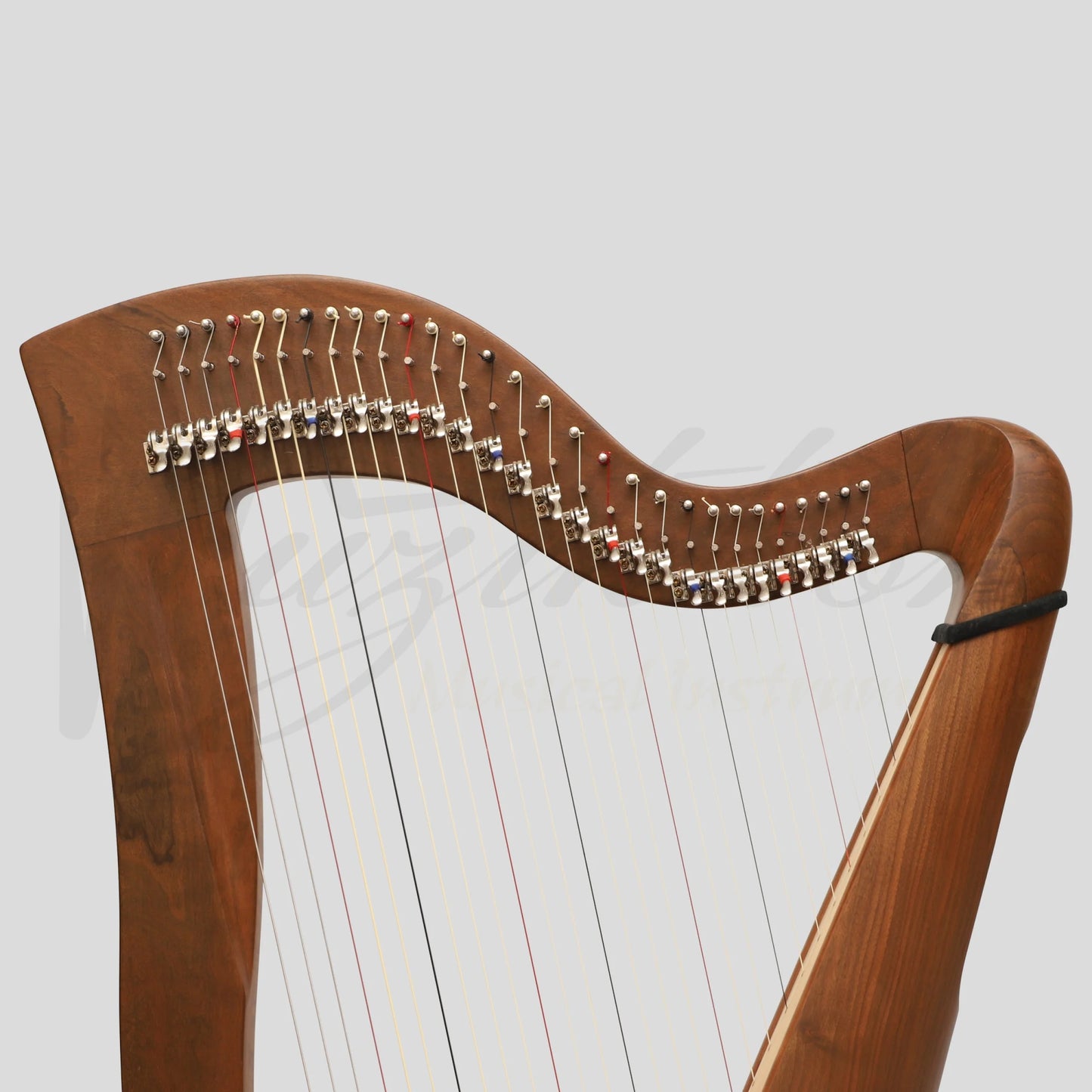 29 Strings McHugh Harp Round Back