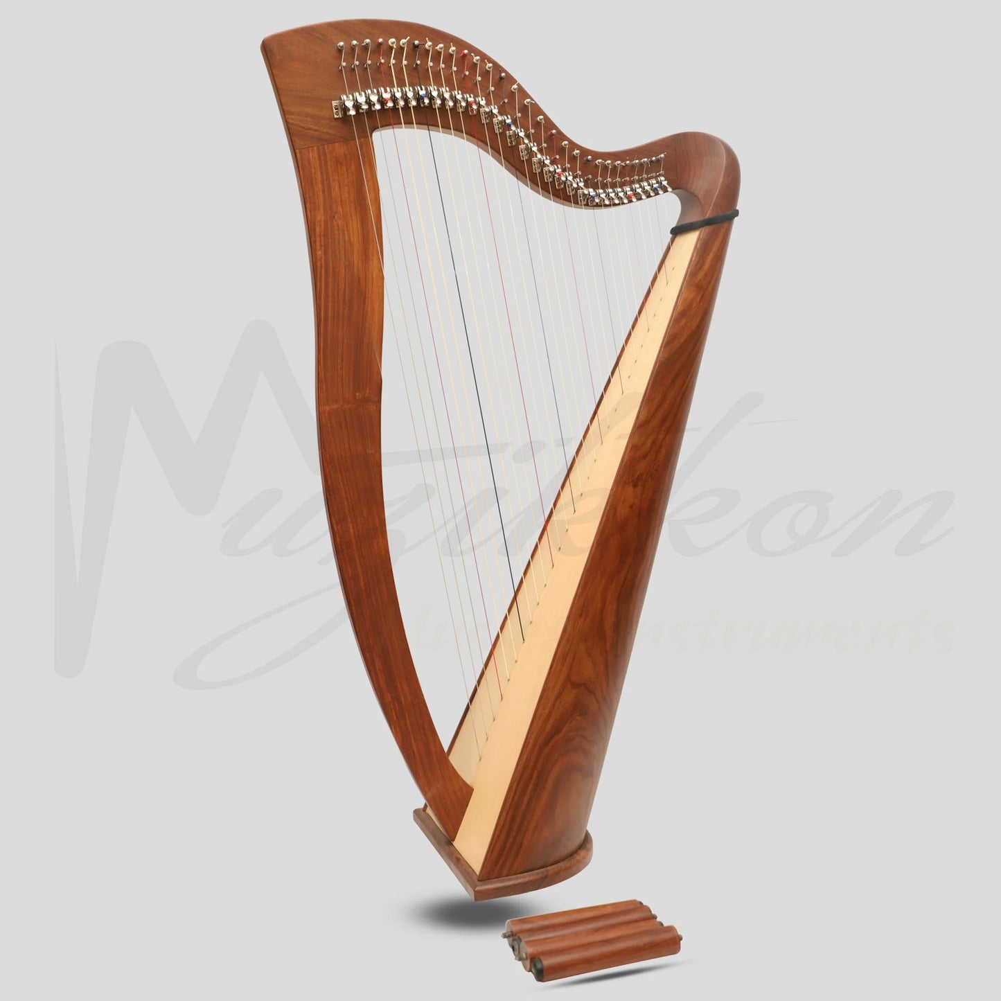 29 Strings McHugh Harp Round Back Rosewood