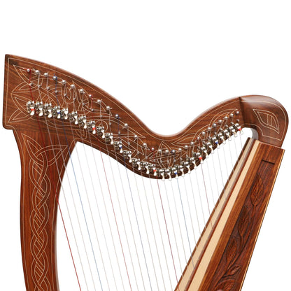 29 String Boru Harp Rosewood