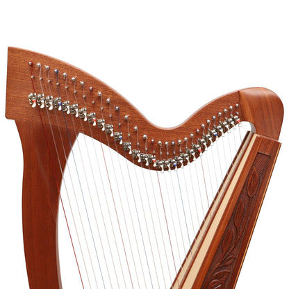29 Strings Trinity Harp Mahogany