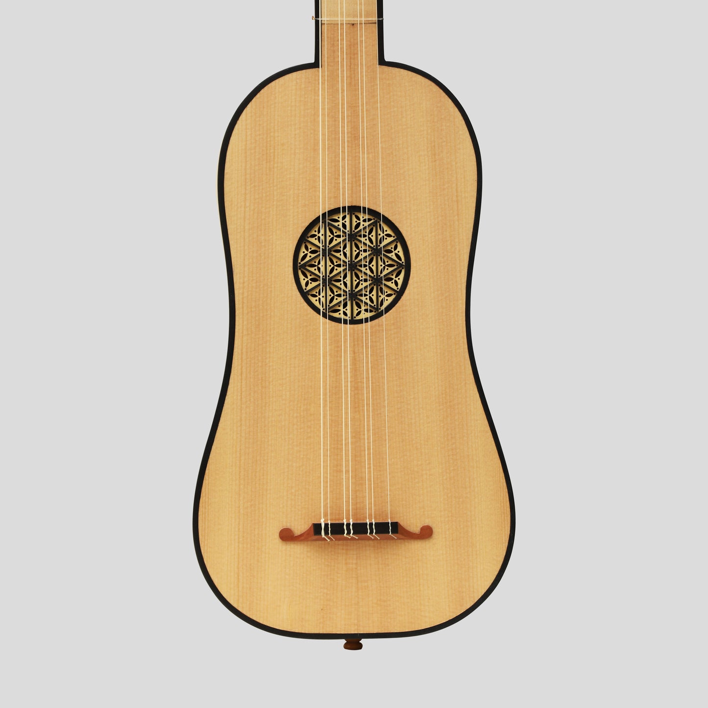 Luth Ébène Renaissance Guitar, 4 course (1st course single string)
