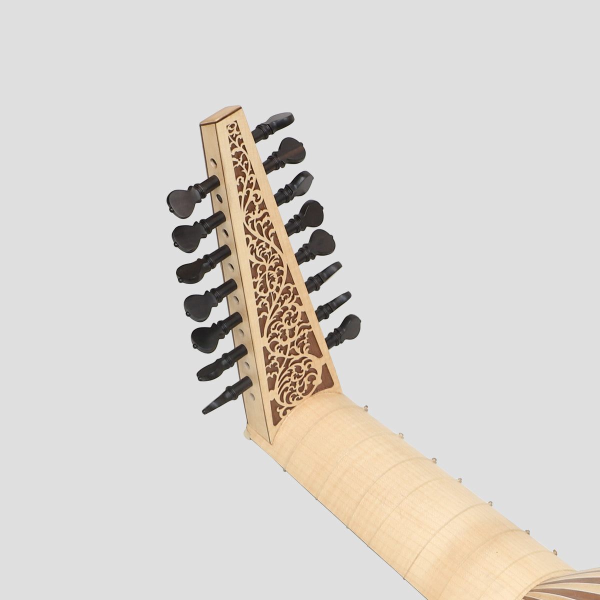 Muzikkon Renaissance Laúd 8 Cursos Deluxe Mano Derecha Después de Hieber