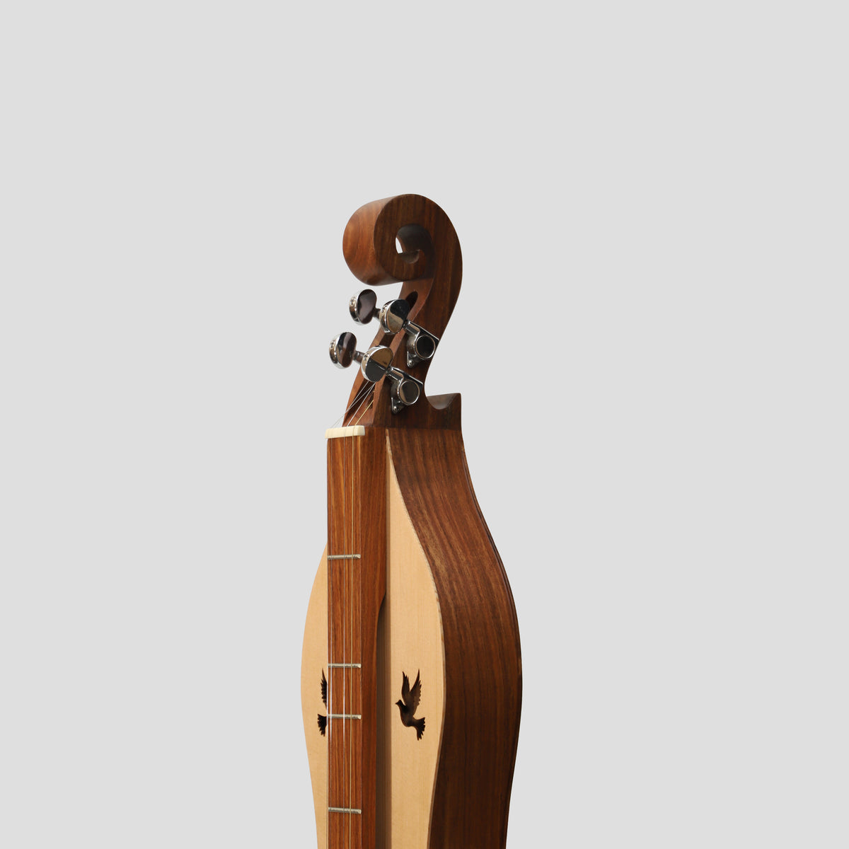 Muzikkon Appalachian Dulcimer 4 String Peace Series Rosewood & Spruce
