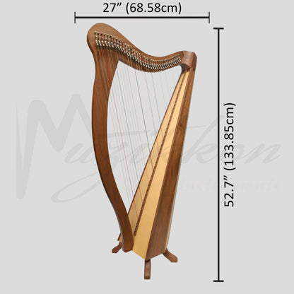 36 String Ard Ri Harp