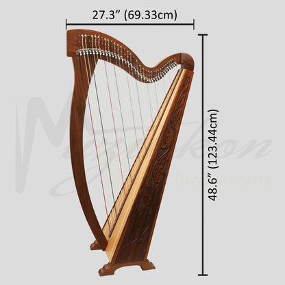 36-String Trinity Harp: Perfect for Beginners and Professionals