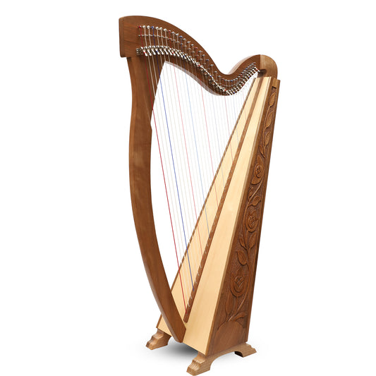 36-saitige Trinity Harfe Walnuss