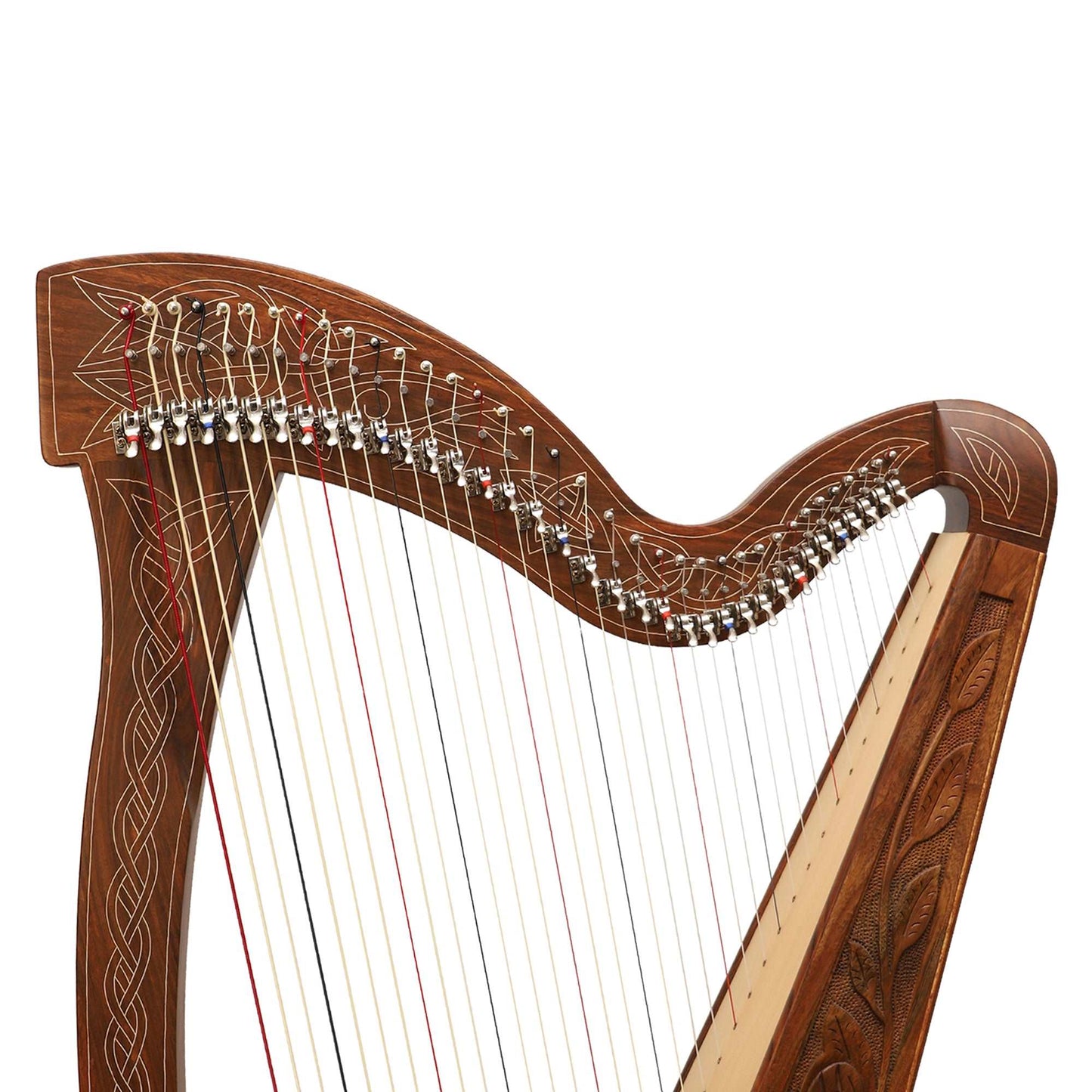 36 String Muzikkon Boru Harp Rosewood Muzikkon