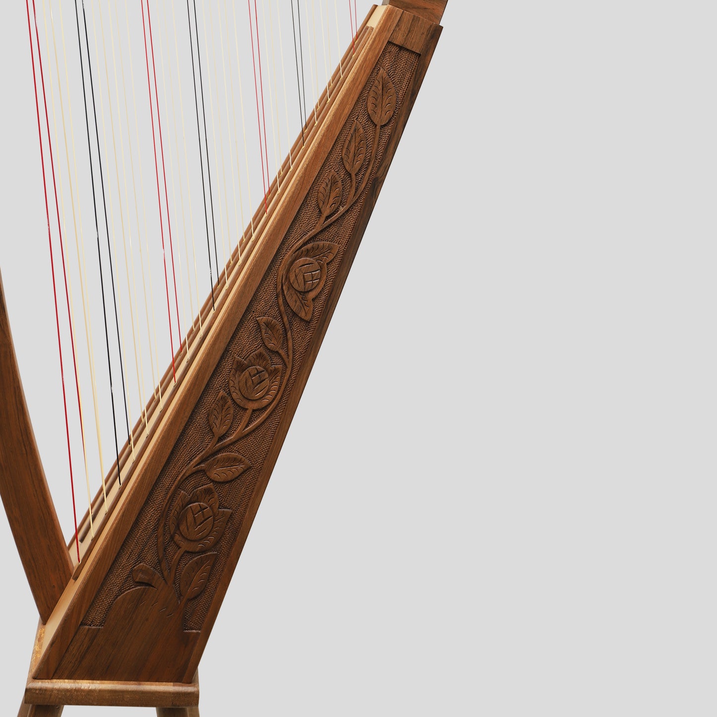 Cross Strung Harp, 38 String Walnut