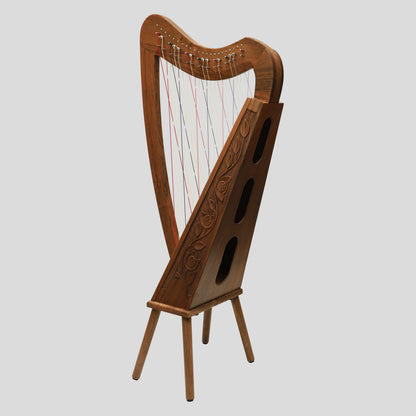 Cross Strung Harp, 38 String Walnut