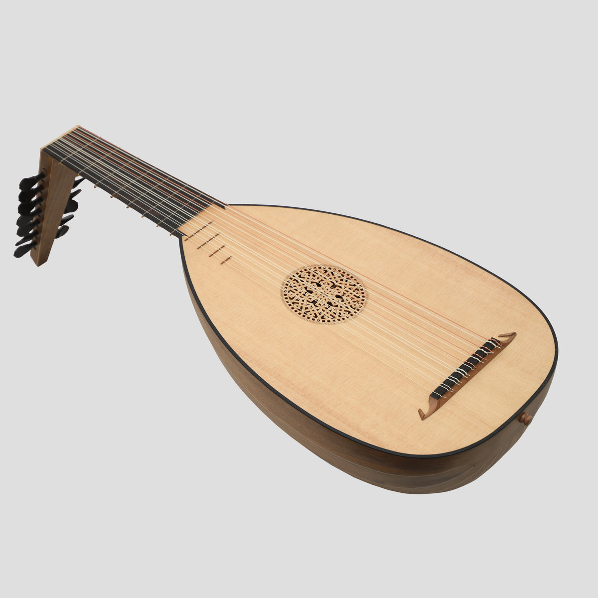Muzikkon Renaissance Lute 8 Course Left Hand After Hieber