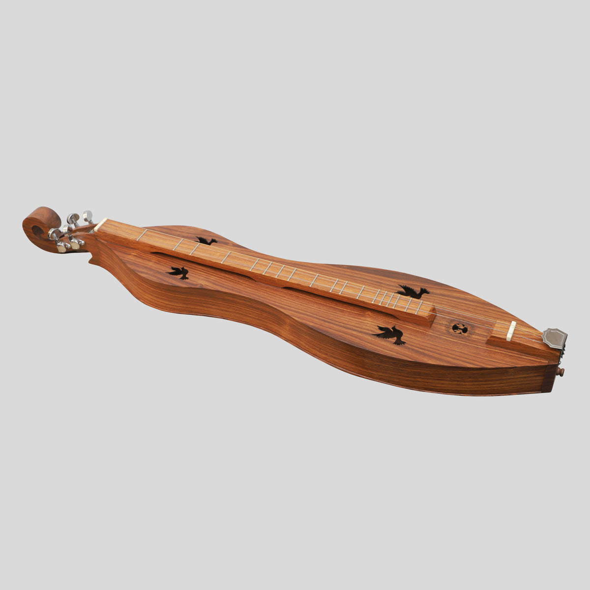 Muzikkon Appalachian Dulcimer 4 String Peace Series Full Rosewood Body