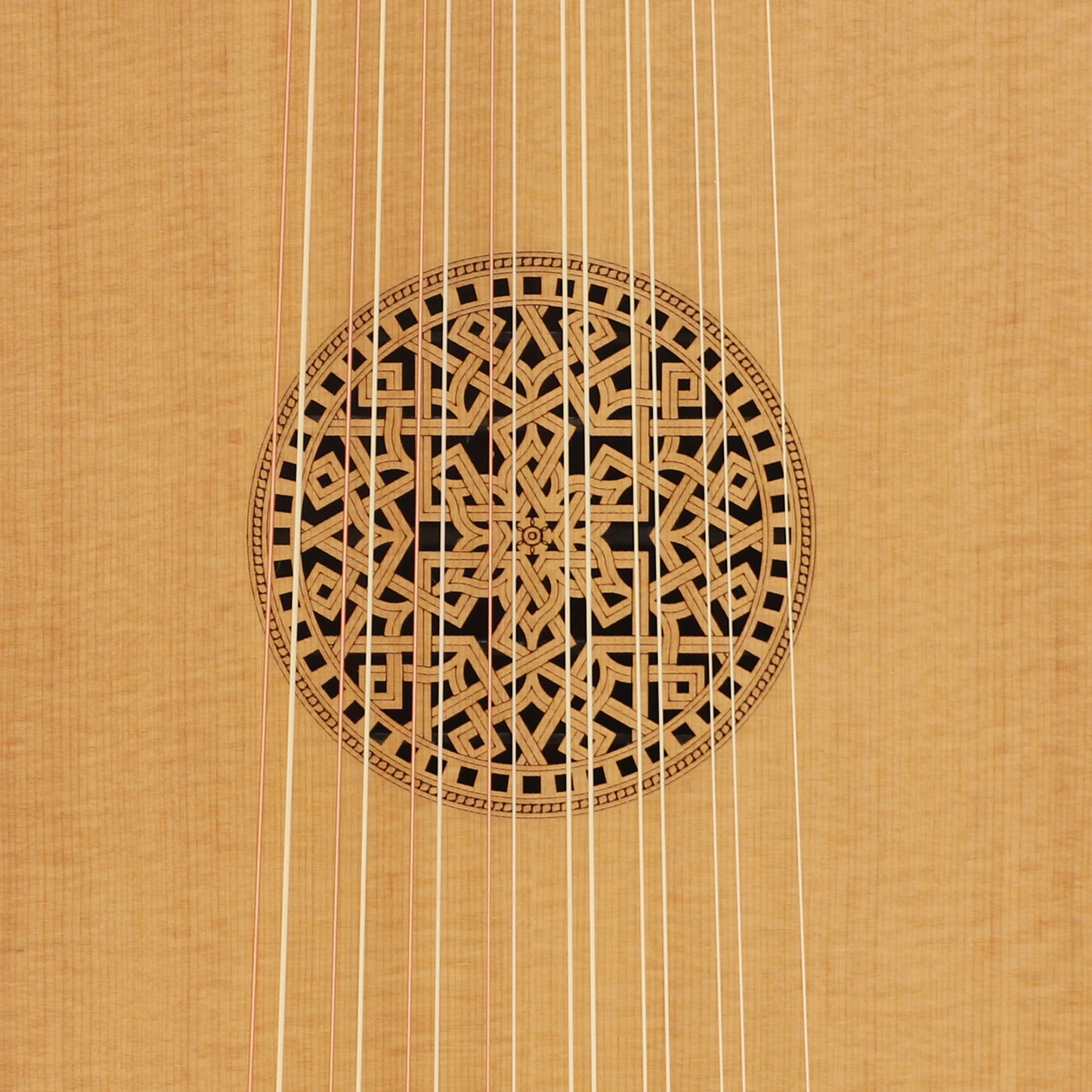 Muzikkon Renaissance Lute 8 Course Deluxe Right Hand After Hieber