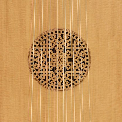 Muzikkon Renaissance Lute 8 Course Deluxe Right Hand After Hieber