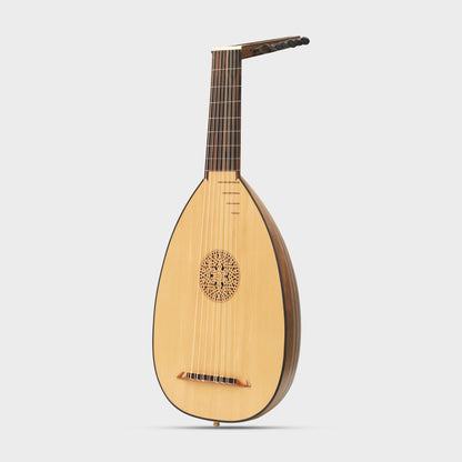 Muzikkon Renaissance Laúd 8 Cursos Deluxe Mano Derecha Después de Hieber