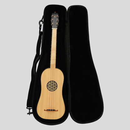Luth Ébène Renaissance Guitar, 4 course (1st course single string)