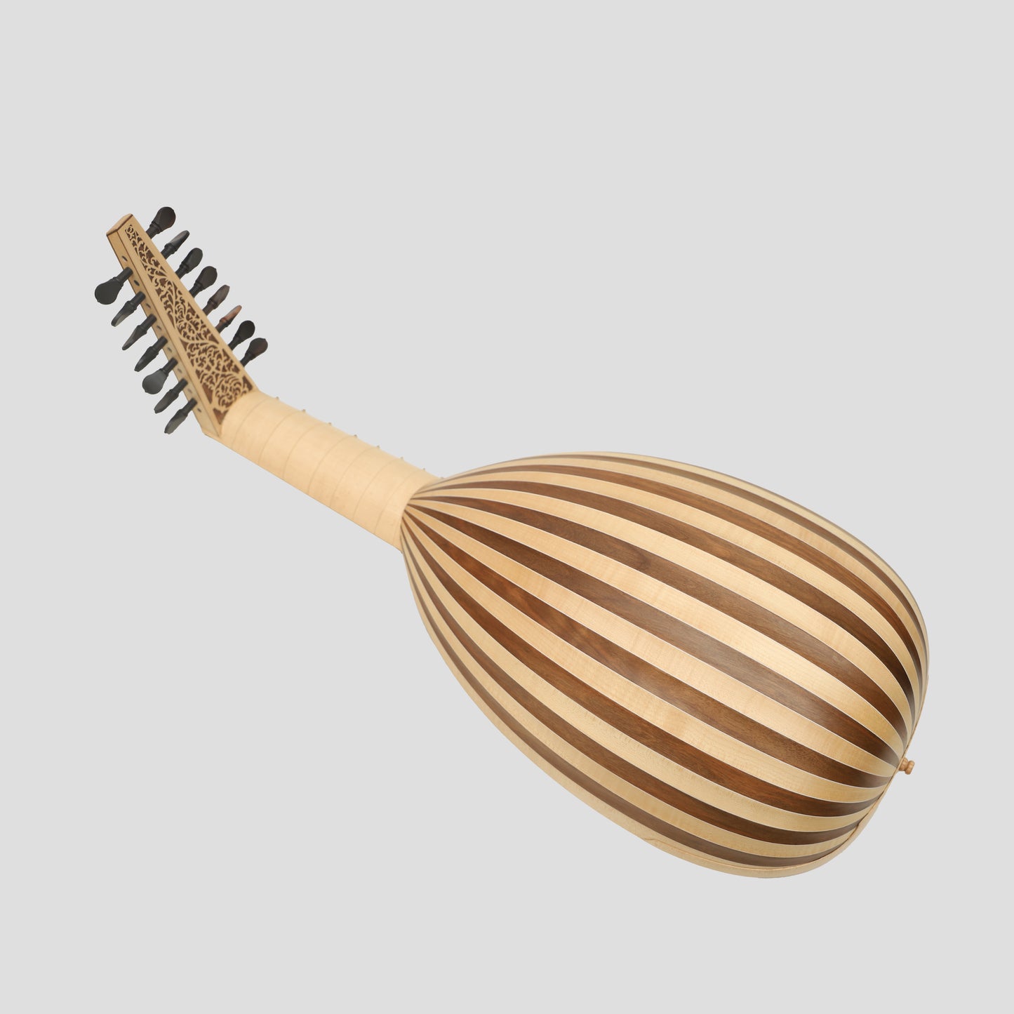 Muzikkon Renaissance Lute 8 Course Deluxe Right Hand After Hieber