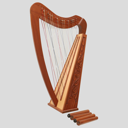 Cross Strung Harp, 38 String Mahogany