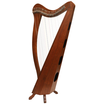 Muzikkon 36 String Ard Ri Harp Rosewood