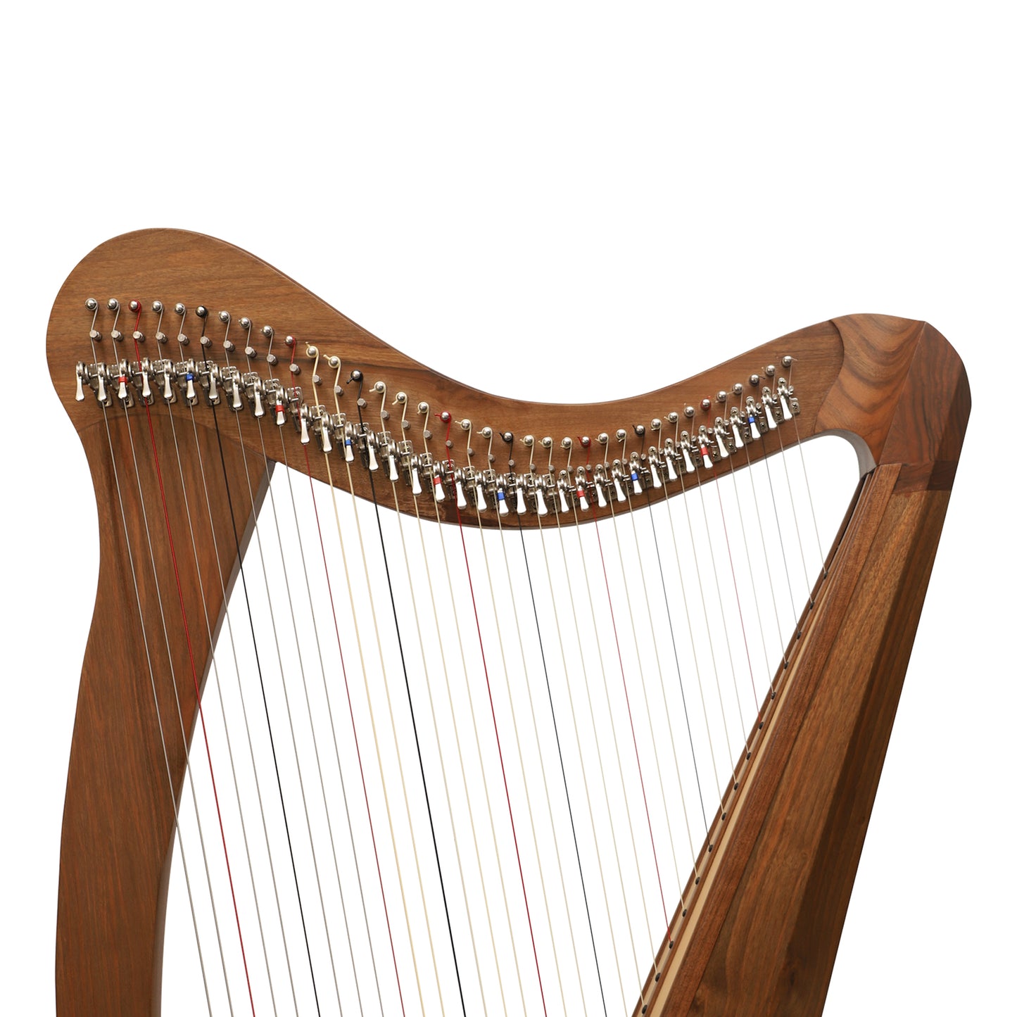Muzikkon 36 String Ard Ri Harp Walnut