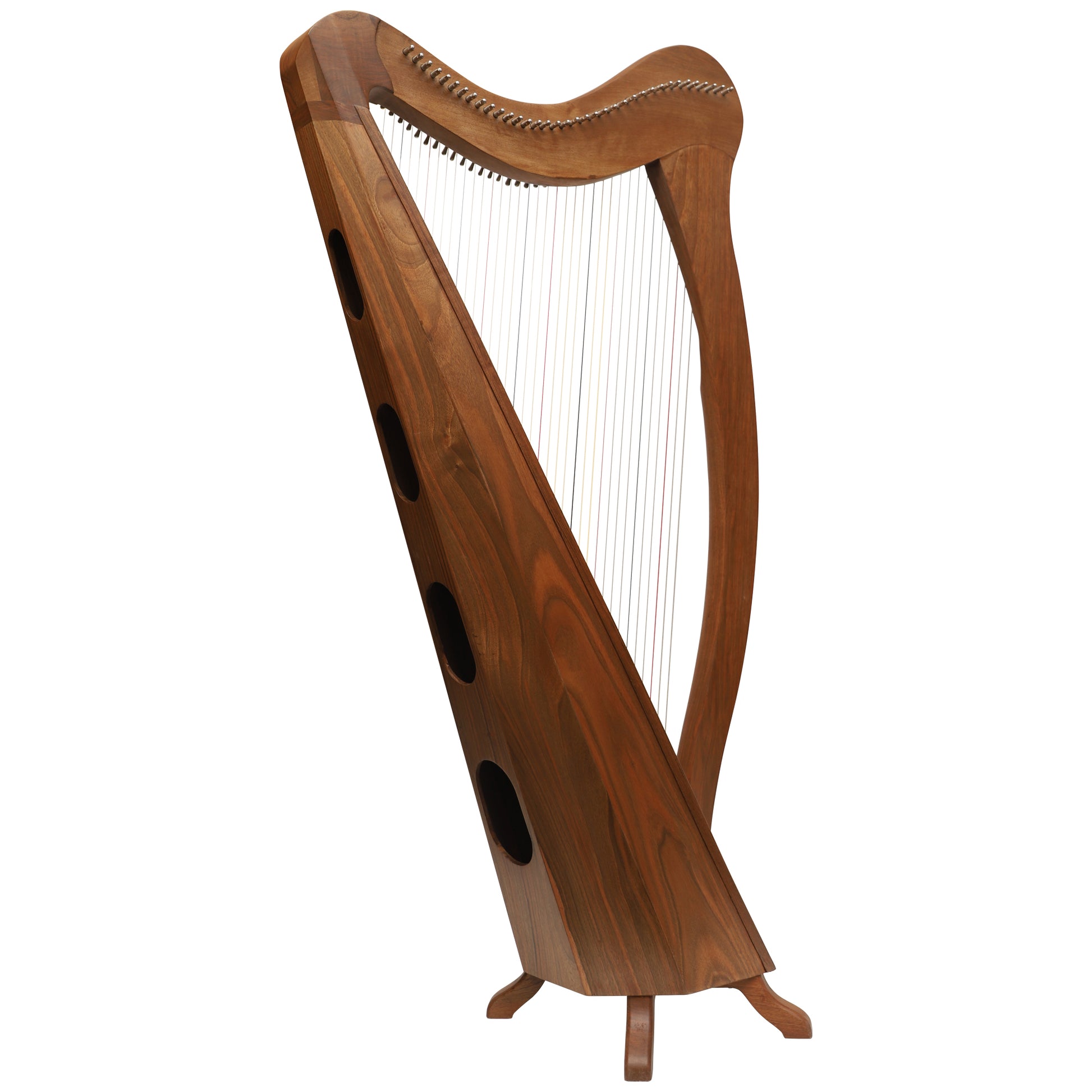 Muzikkon 36 String Ard Ri Harp Walnut Muzikkon