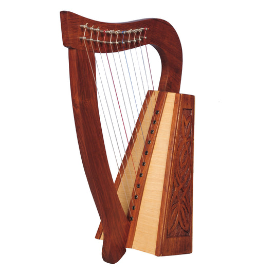 Muzikkon O'Carolan Harfe, 11-saitiger Palisanderknoten