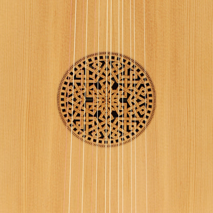 Muzikkon Renaissance Laúd 8 Cursos Deluxe Mano Derecha Después de Hieber