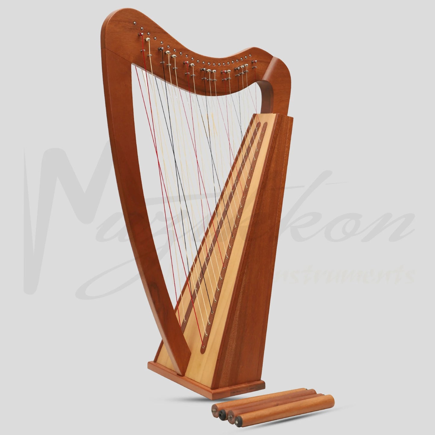 Cross Strung Harp 38 String Mahogany