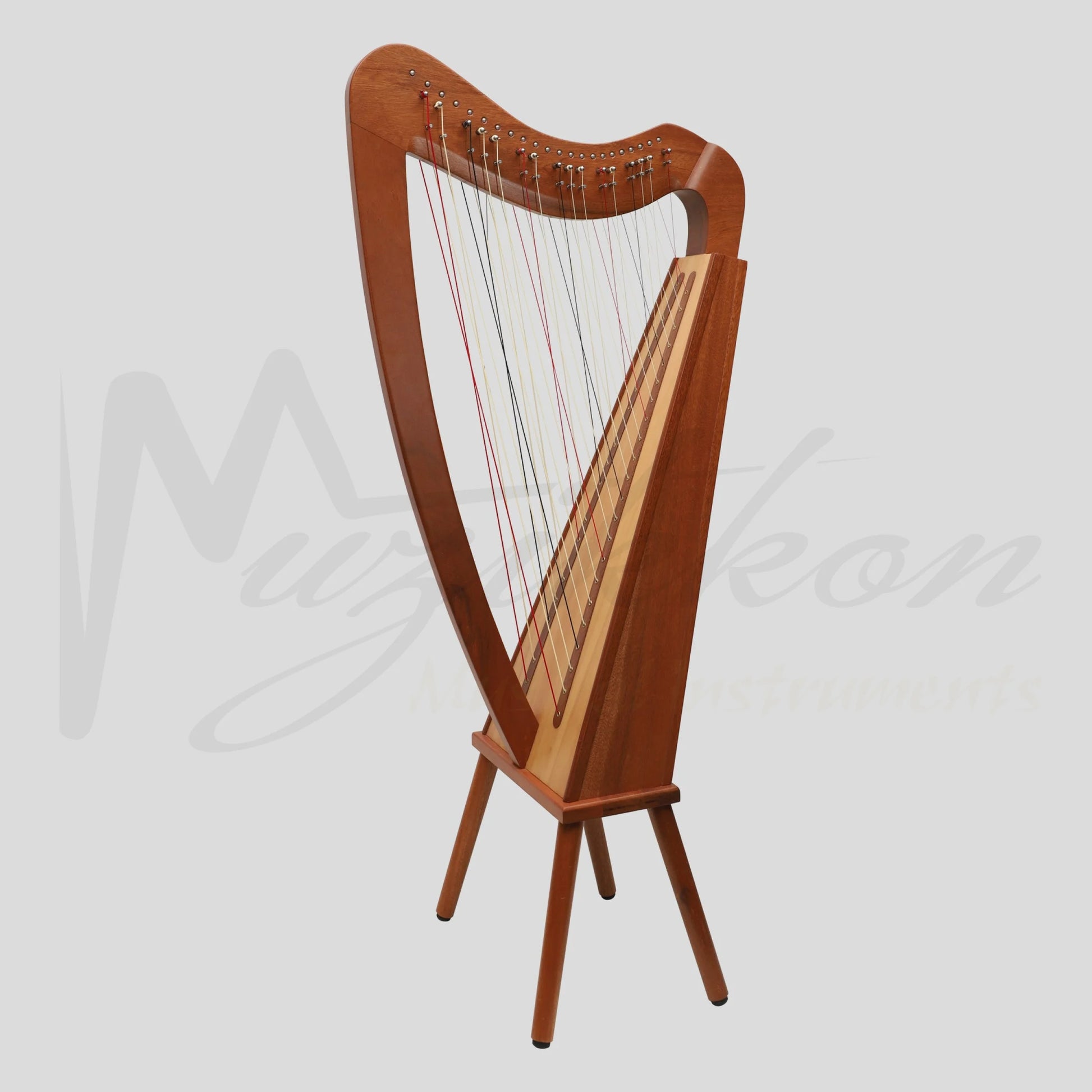 Cross Strung Harp 38 String Mahogany