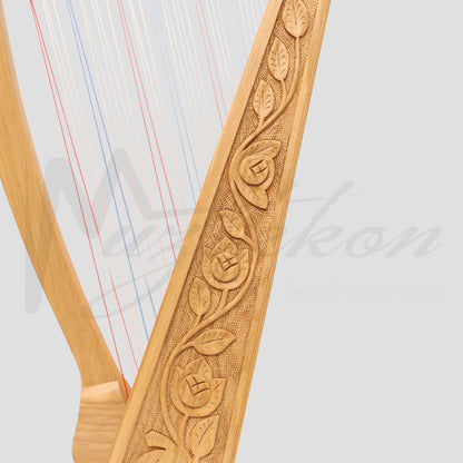 Cross Strung Harp 38 Strings Ashwood