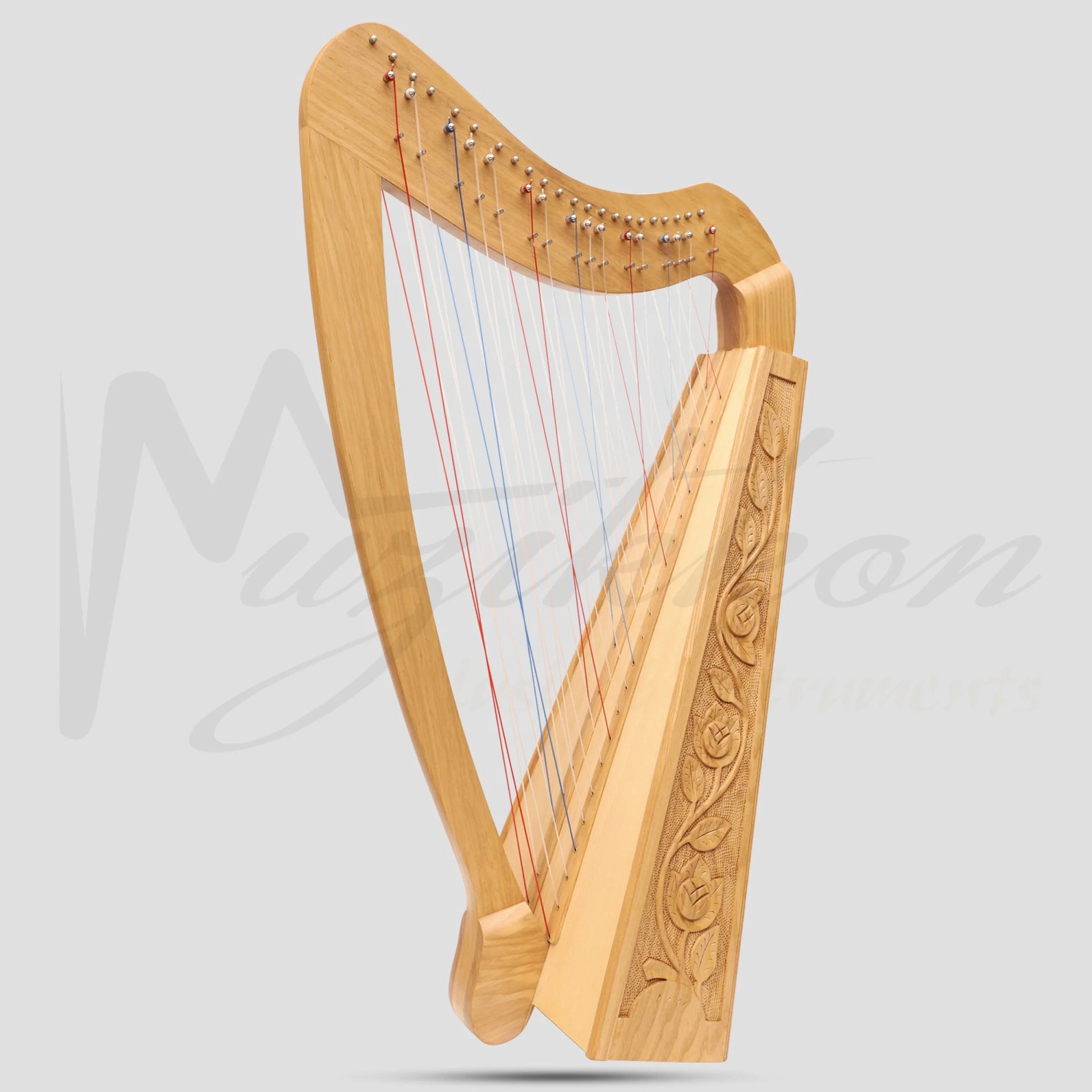 Cross Strung Harp 38 Strings Ashwood