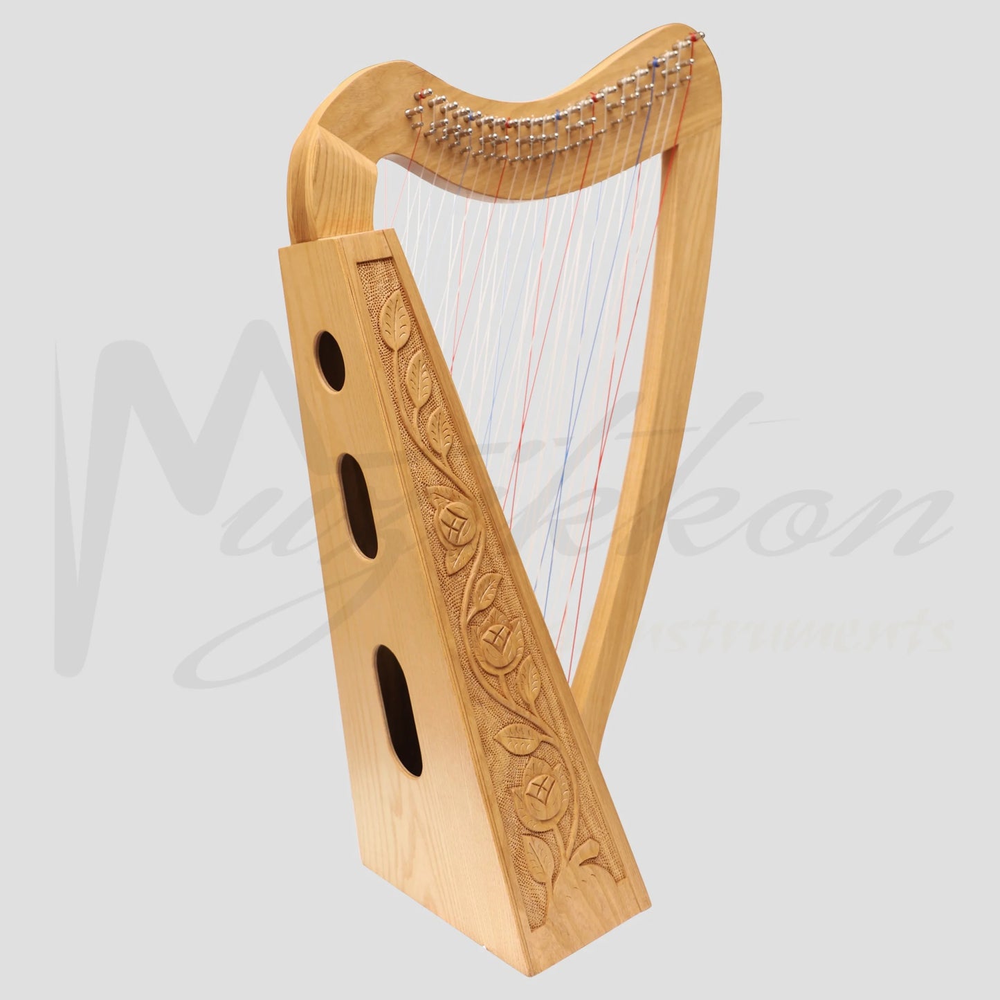 Cross Strung Harp 38 Strings Ashwood