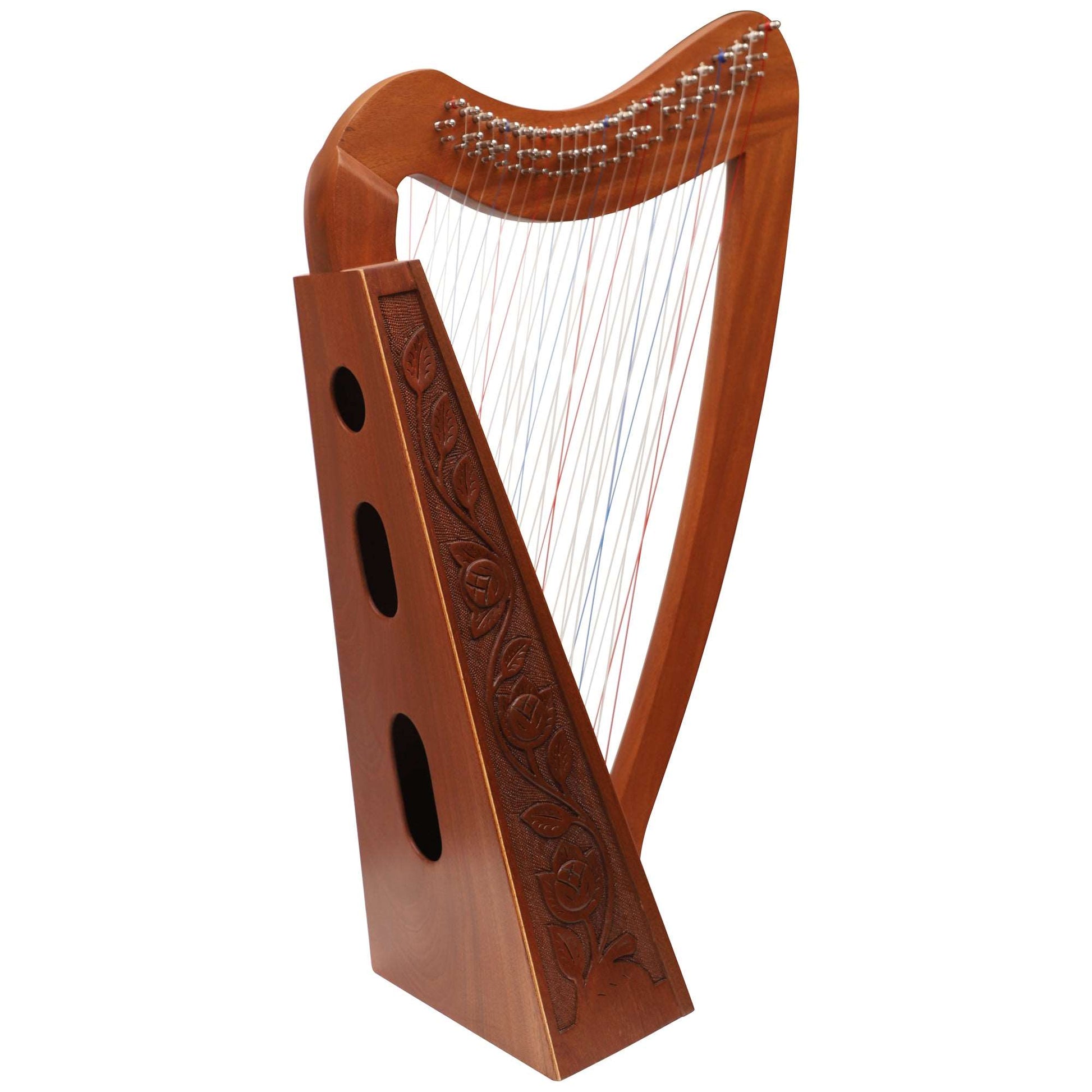 Cross Strung Harp, 38 String Mahogany