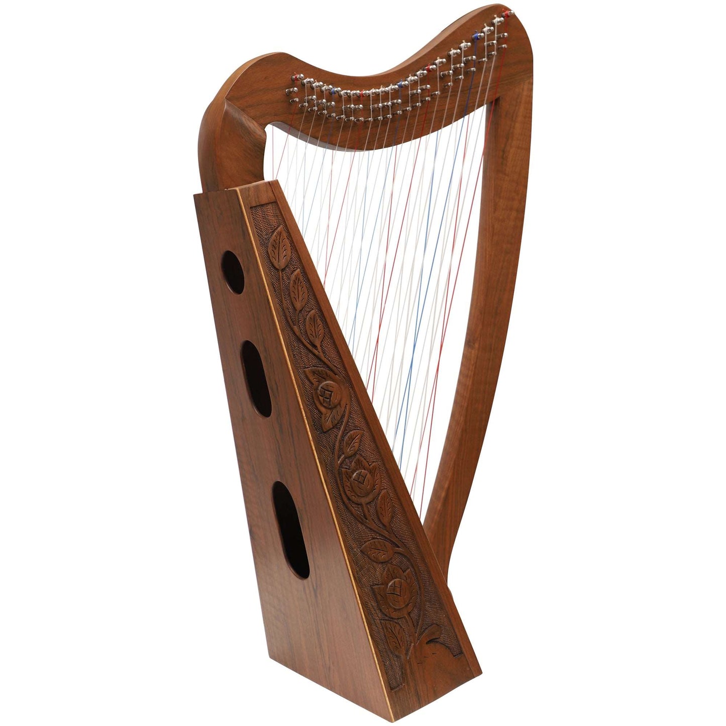 Cross Strung Harp, 38 String Walnut
