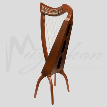 Double String Harp 44 Mahogany