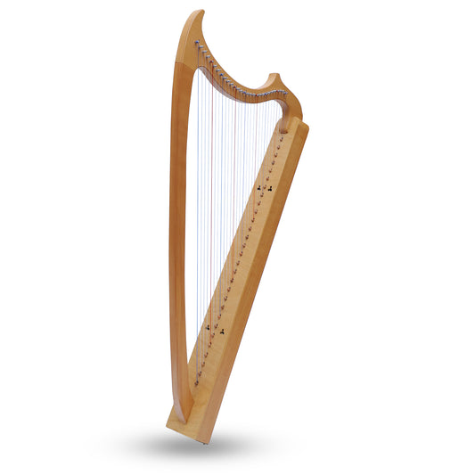 Muzikkon Gothic Harp 29 String Beechwood