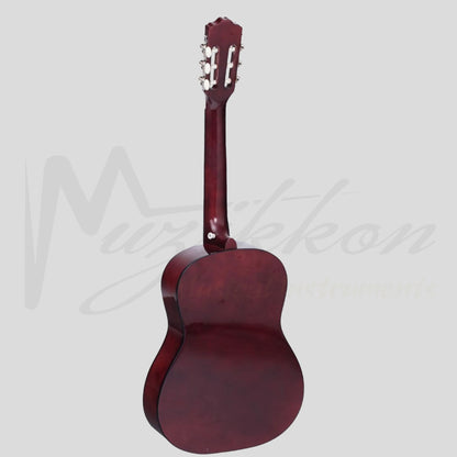 Heartland 3-4 Student Beginners Nylon Classic Guitar Pack Natural Finish