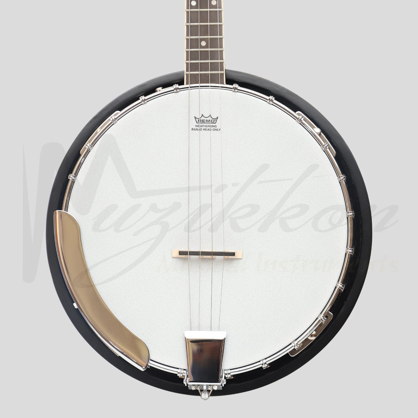 4th String Banjo 4 String banjo Solid Back 17 Fret, Tenor Banjo Short scale for ...