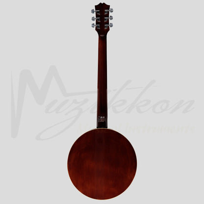 Heartland 6 String Guitar Banjo Solid Back Irish Banjo