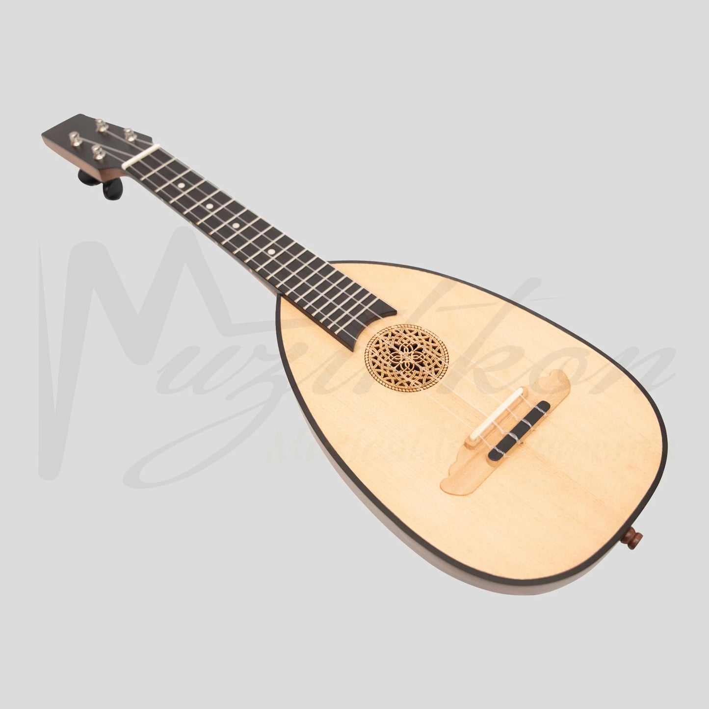 Heartland Baroque Ukulele 4 String Concert Rosewood