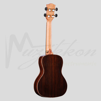 Heartland Concert Ukulele Ebony With Eq