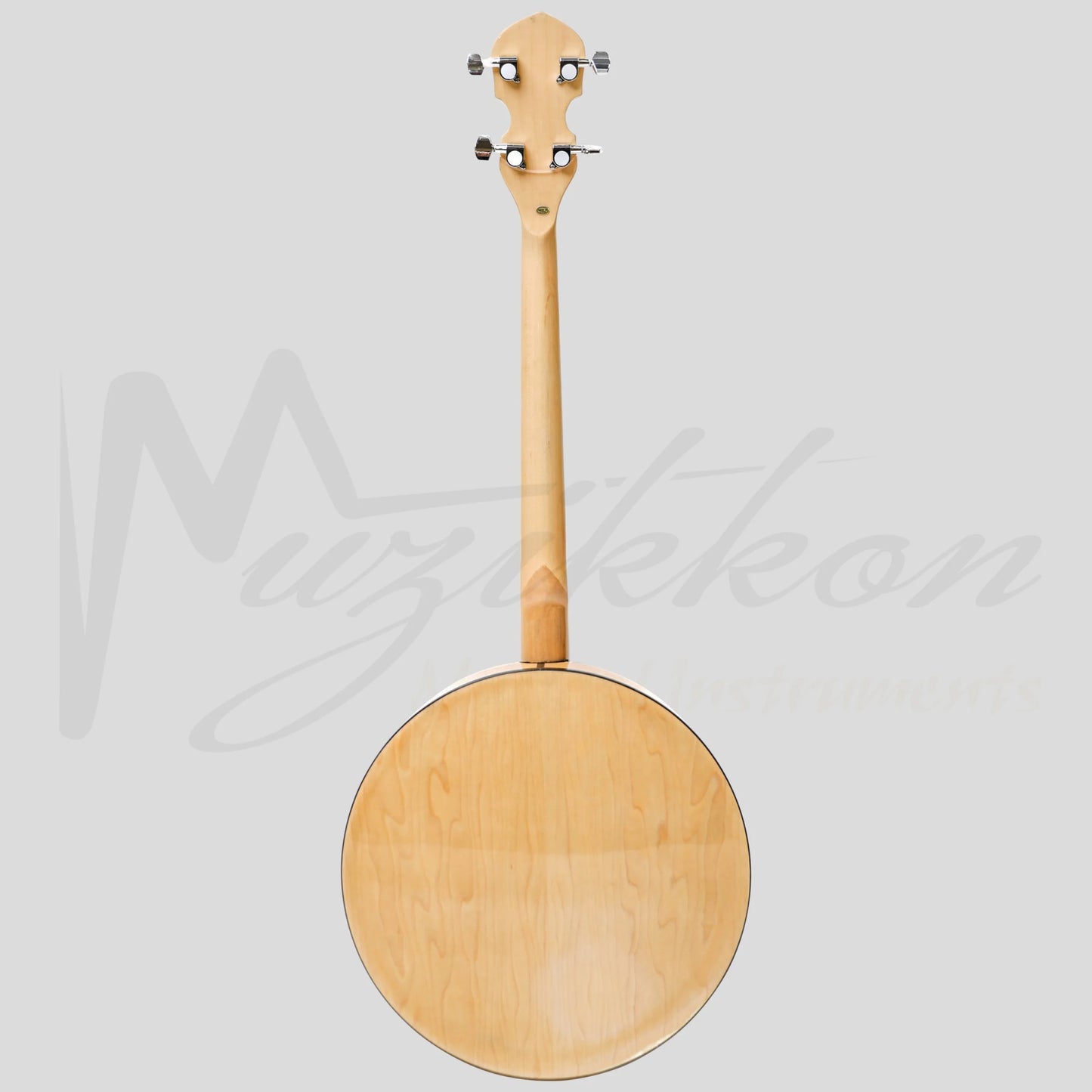 Heartland Deluxe Irish Tenor Banjo Left Handed 19 Frets 24 Bracket Closed Solid Back Maple Finish