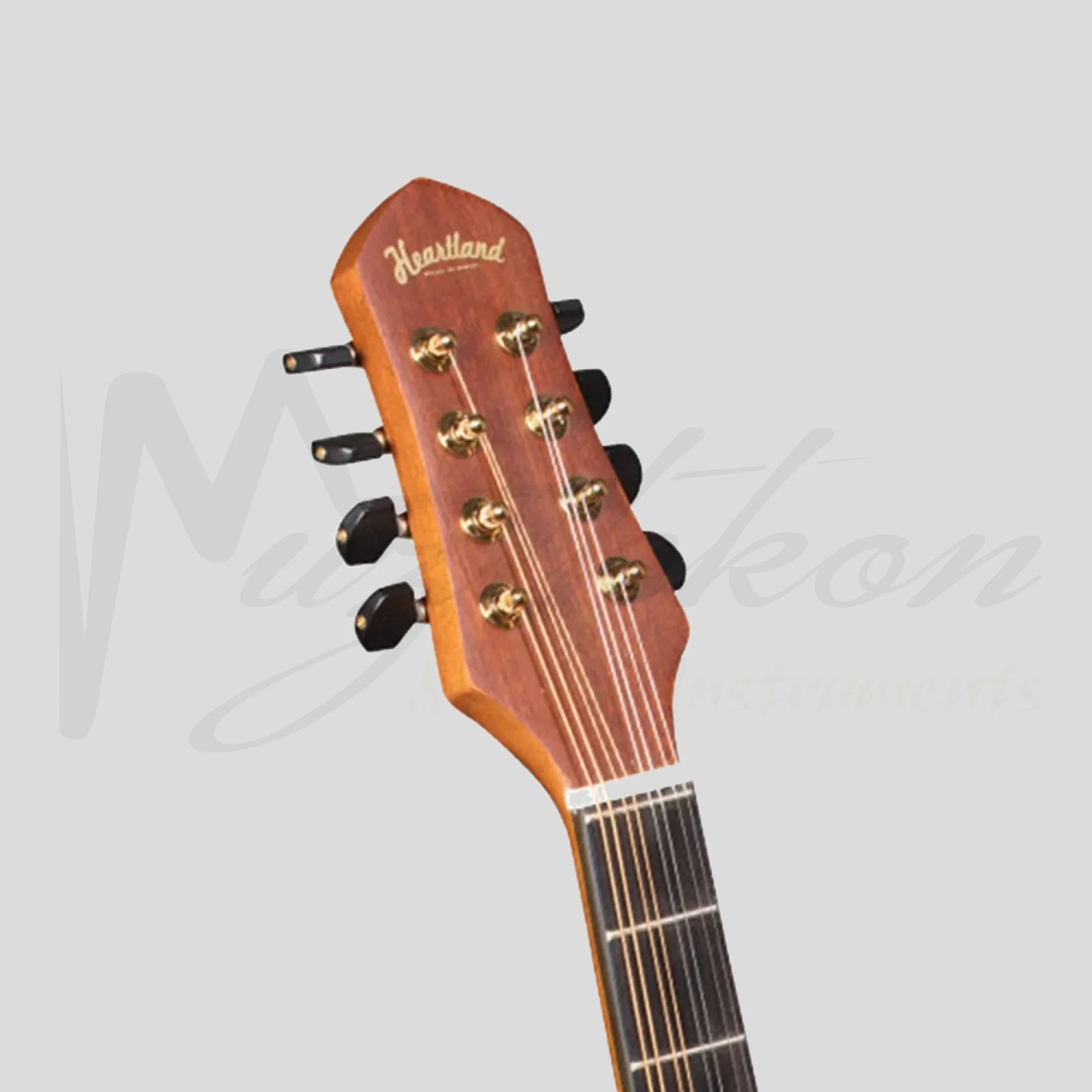 Heartland Irish Bouzouki Deluxe Sapele With Eq Cedar Top